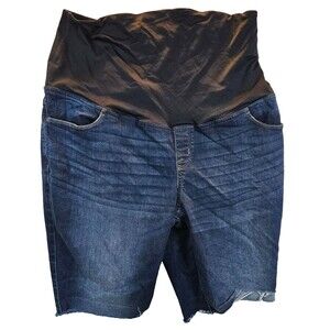 Isabel & Ingrid Skinny Maternity Shorts Panel Size 17